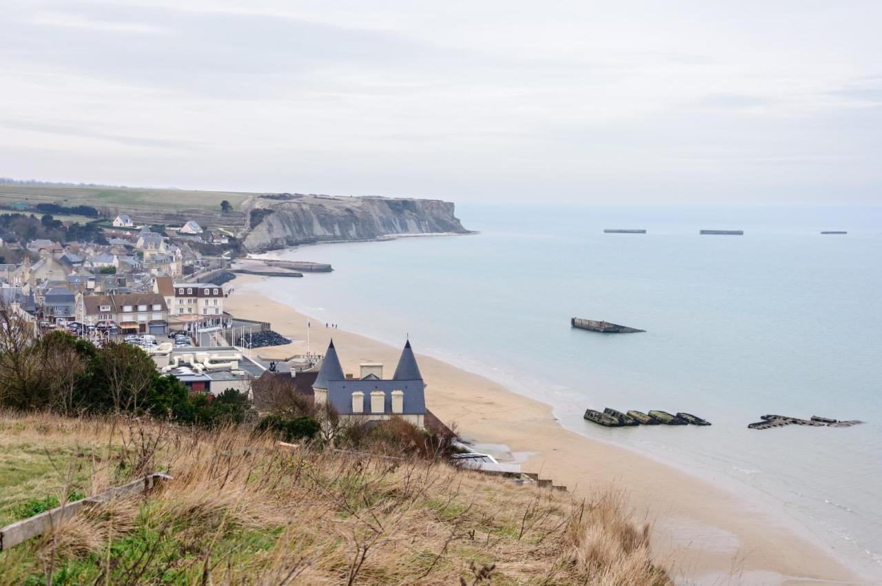 En Front De Avec Terrasse Et Vue Arromanches-les-Bains